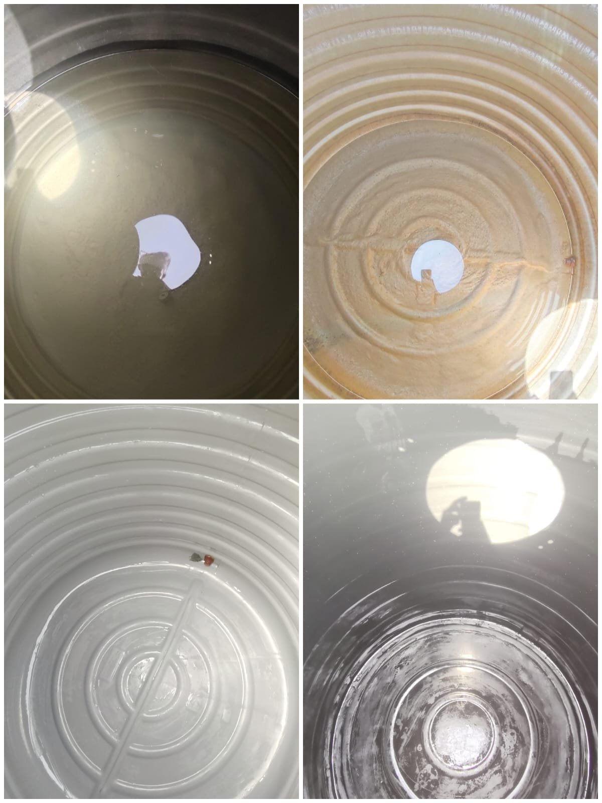 Water tank interior cleaning gallery